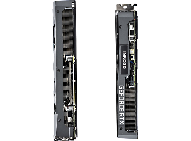 Видеокарта INNO3D PCI-Ex GeForce RTX 3060 Twin X2 OC 8GB GDDR6 (128bit) (1792/15000) (HDMI, 3 x DisplayPort) (N30602-08D6X-11902130) - изображение 6 Видеокарта INNO3D PCI-Ex GeForce RTX 3060 Twin X2 OC 8GB GDDR6 (128bit) (1792/15000) (HDMI, 3 x DisplayPort) (N30602-08D6X-11902130) - изображение 6