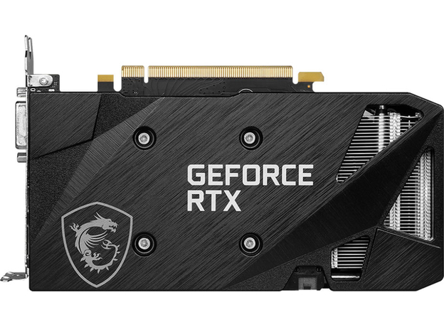 Видеокарта MSI PCI-Ex GeForce RTX 3050 Ventus 2X XS 8G OC 8GB GDDR6 (128bit) (1807/14000) (HDMI, DisplayPort, DL-DVI-D) (V809-4266R) - изображение 3 Видеокарта MSI PCI-Ex GeForce RTX 3050 Ventus 2X XS 8G OC 8GB GDDR6 (128bit) (1807/14000) (HDMI, DisplayPort, DL-DVI-D) (V809-4266R) - изображение 3