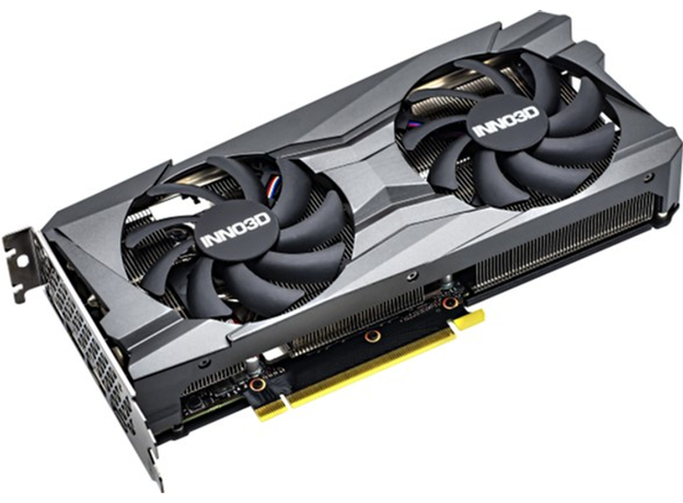 Видеокарта INNO3D PCI-Ex GeForce RTX 3060 TWIN X2 OC LHR 12G 12GB GDDR6 (192bit) (1792/15000) (1 x HDMI, 3 x DisplayPort) (N30602-12D6X-11902120H)  Видеокарта INNO3D PCI-Ex GeForce RTX 3060 TWIN X2 OC LHR 12G 12GB GDDR6 (192bit) (1792/15000) (1 x HDMI, 3 x DisplayPort) (N30602-12D6X-11902120H)