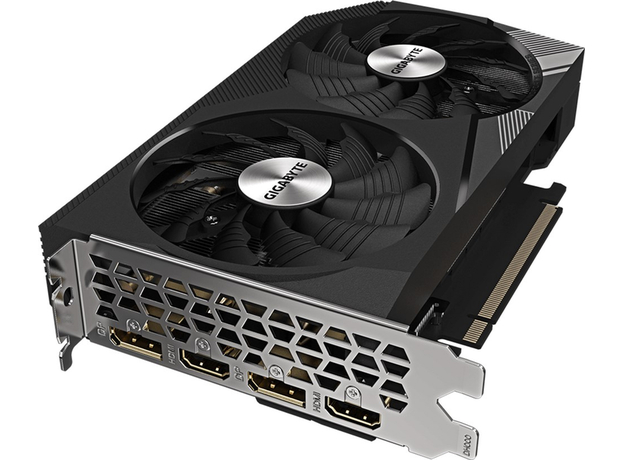 Видеокарта Gigabyte PCI-Ex GeForce RTX 3060 Windforce OC 12G (rev. 2.0) 12GB GDDR6 (192bit) (1792/15000) (2 х HDMI, 2 х DisplayPort) (GV-N3060WF2OC-12GD) - изображение 3 Видеокарта Gigabyte PCI-Ex GeForce RTX 3060 Windforce OC 12G (rev. 2.0) 12GB GDDR6 (192bit) (1792/15000) (2 х HDMI, 2 х DisplayPort) (GV-N3060WF2OC-12GD) - изображение 3