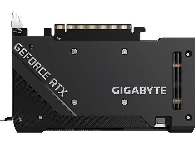 Видеокарта Gigabyte PCI-Ex GeForce RTX 3060 Windforce OC 12G (rev. 2.0) 12GB GDDR6 (192bit) (1792/15000) (2 х HDMI, 2 х DisplayPort) (GV-N3060WF2OC-12GD) - изображение 6 Видеокарта Gigabyte PCI-Ex GeForce RTX 3060 Windforce OC 12G (rev. 2.0) 12GB GDDR6 (192bit) (1792/15000) (2 х HDMI, 2 х DisplayPort) (GV-N3060WF2OC-12GD) - изображение 6