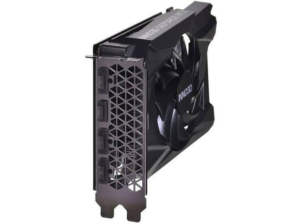 Видеокарта INNO3D PCI-Ex GeForce RTX 4060 Compact 8GB GDDR6 (128bit) (2460/17000) (HDMI, 3 x DisplayPort) (N40601-08D6-173050N) - изображение 3 Видеокарта INNO3D PCI-Ex GeForce RTX 4060 Compact 8GB GDDR6 (128bit) (2460/17000) (HDMI, 3 x DisplayPort) (N40601-08D6-173050N) - изображение 3