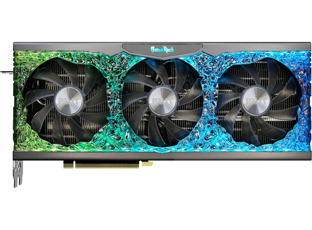 Видеокарта Palit PCI-Ex GeForce RTX 3070 Ti GameRock 8GB GDDR6X 256bit (NED307T019P2-1047G)  Видеокарта Palit PCI-Ex GeForce RTX 3070 Ti GameRock 8GB GDDR6X 256bit (NED307T019P2-1047G)