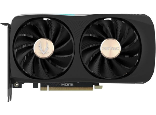 Відеокарта Zotac PCI-Ex GeForce RTX 4060 Ti AMP 16GB GDDR6 (128bit) (2595/18000) (1 x HDMI, 3 x DisplayPort) (ZT-D40620F-10M)  Відеокарта Zotac PCI-Ex GeForce RTX 4060 Ti AMP 16GB GDDR6 (128bit) (2595/18000) (1 x HDMI, 3 x DisplayPort) (ZT-D40620F-10M)