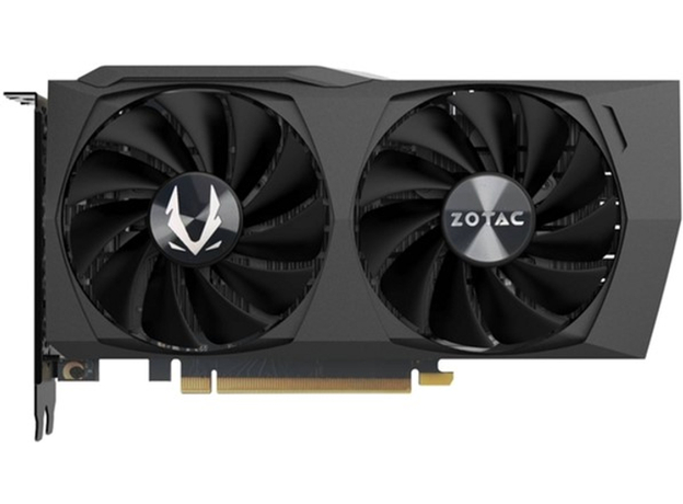 Видеокарта Zotac PCI-Ex GeForce RTX 3050 GAMING ECO 8GB GDDR6 (128bit) (1777/14000) (1 x HDMI, 3 x DisplayPort) (ZT-A30500K-10M)  Видеокарта Zotac PCI-Ex GeForce RTX 3050 GAMING ECO 8GB GDDR6 (128bit) (1777/14000) (1 x HDMI, 3 x DisplayPort) (ZT-A30500K-10M)