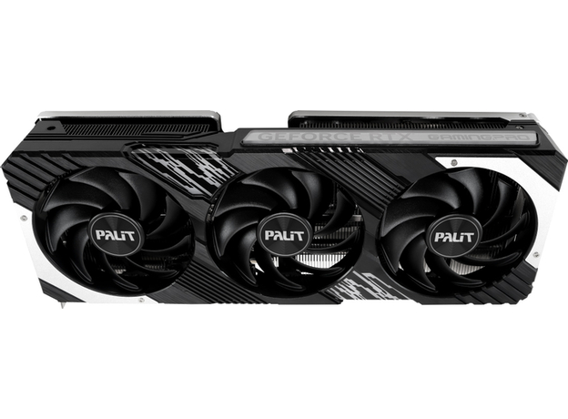 Видеокарта Palit PCI-Ex GeForce RTX 4080 Super GamingPro 16GB GDDR6X (256bit) (2550/23000) (1 x HDMI, 3 x DisplayPort) (NED408S019T2-1032A) - изображение 3 Видеокарта Palit PCI-Ex GeForce RTX 4080 Super GamingPro 16GB GDDR6X (256bit) (2550/23000) (1 x HDMI, 3 x DisplayPort) (NED408S019T2-1032A) - изображение 3
