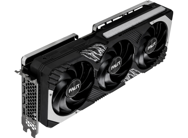 Видеокарта Palit PCI-Ex GeForce RTX 4080 Super GamingPro 16GB GDDR6X (256bit) (2550/23000) (1 x HDMI, 3 x DisplayPort) (NED408S019T2-1032A) - изображение 4 Видеокарта Palit PCI-Ex GeForce RTX 4080 Super GamingPro 16GB GDDR6X (256bit) (2550/23000) (1 x HDMI, 3 x DisplayPort) (NED408S019T2-1032A) - изображение 4