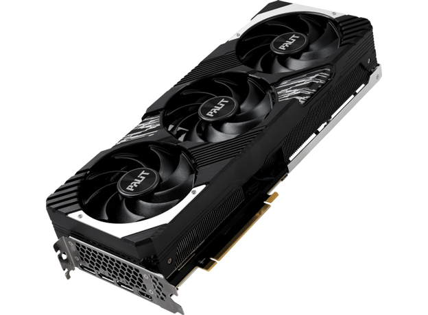 Видеокарта Palit PCI-Ex GeForce RTX 4080 Super GamingPro 16GB GDDR6X (256bit) (2550/23000) (1 x HDMI, 3 x DisplayPort) (NED408S019T2-1032A) - изображение 5 Видеокарта Palit PCI-Ex GeForce RTX 4080 Super GamingPro 16GB GDDR6X (256bit) (2550/23000) (1 x HDMI, 3 x DisplayPort) (NED408S019T2-1032A) - изображение 5