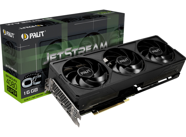 Відеокарта Palit PCI-Ex GeForce RTX 4080 Super JetStream OC 16GB GDDR6X (256bit) (2580/23000) (1 x HDMI, 3 x DisplayPort) (NED408SS19T2-1032J) - зображення 8
