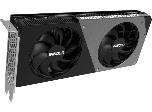 Відеокарта INNO3D PCI-Ex GeForce RTX 4070 Ti Super Twin X2 16GB GDDR6X (256bit) (2610/21000) (HDMI, 3 x DisplayPort) (N407TS2-166X-186156N)  Відеокарта INNO3D PCI-Ex GeForce RTX 4070 Ti Super Twin X2 16GB GDDR6X (256bit) (2610/21000) (HDMI, 3 x DisplayPort) (N407TS2-166X-186156N)