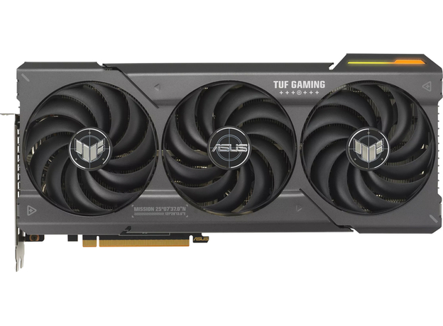 Видеокарта ASUS PCI-Ex Radeon RX 7800 XT TUF Gaming OG OC Edition 16GB GDDR6 (256bit) (2565/19500) (1 х HDMI, 3 x DisplayPort) (90YV0K70-M0NA00)  Видеокарта ASUS PCI-Ex Radeon RX 7800 XT TUF Gaming OG OC Edition 16GB GDDR6 (256bit) (2565/19500) (1 х HDMI, 3 x DisplayPort) (90YV0K70-M0NA00)