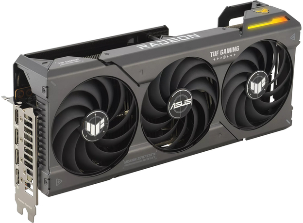 Видеокарта ASUS PCI-Ex Radeon RX 7800 XT TUF Gaming OG OC Edition 16GB GDDR6 (256bit) (2565/19500) (1 х HDMI, 3 x DisplayPort) (90YV0K70-M0NA00) - изображение 4 Видеокарта ASUS PCI-Ex Radeon RX 7800 XT TUF Gaming OG OC Edition 16GB GDDR6 (256bit) (2565/19500) (1 х HDMI, 3 x DisplayPort) (90YV0K70-M0NA00) - изображение 4