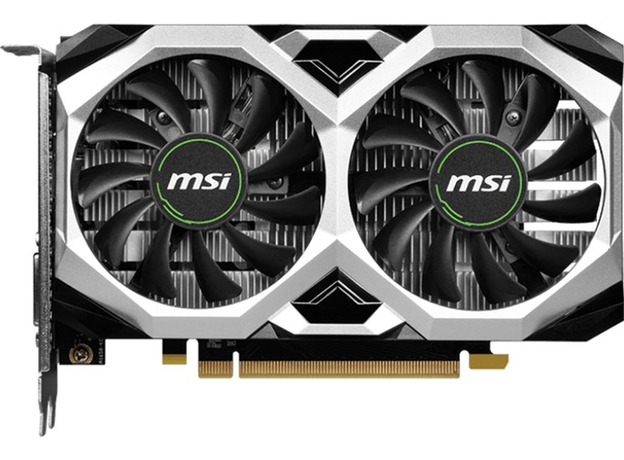 Видеокарта MSI PCI-Ex GeForce GTX 1650 D6 Ventus XS OCV3 4GB GDDR6 (128bit) (1620/12000) (DisplayPort, HDMI, DL-DVI-D) (V812-003R)  Видеокарта MSI PCI-Ex GeForce GTX 1650 D6 Ventus XS OCV3 4GB GDDR6 (128bit) (1620/12000) (DisplayPort, HDMI, DL-DVI-D) (V812-003R)