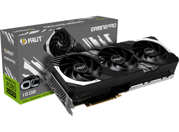 Видеокарта Palit PCI-Ex GeForce RTX 4080 Super GamingPro OC 16GB GDDR6X (256bit) (2610/23000) (1 x HDMI, 3 x DisplayPort) (NED408ST19T2-1032A) - изображение 8