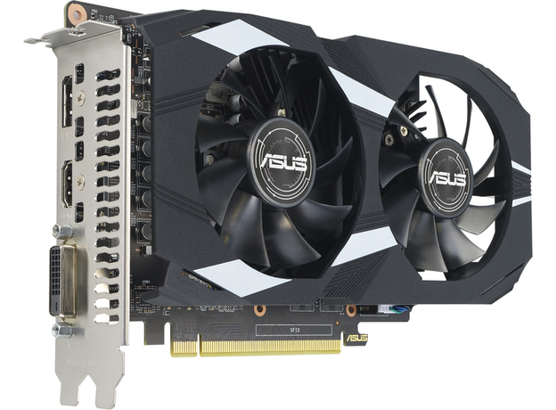 Видеокарта ASUS PCI-Ex GeForce GTX 1650 Dual OC Edition Evo 4GB GDDR6 (128bit) (1785/12000) (DVI-D, HDMI, DisplayPort) (DUAL-GTX1650-O4GD6-P-EVO) - изображение 2 Видеокарта ASUS PCI-Ex GeForce GTX 1650 Dual OC Edition Evo 4GB GDDR6 (128bit) (1785/12000) (DVI-D, HDMI, DisplayPort) (DUAL-GTX1650-O4GD6-P-EVO) - изображение 2