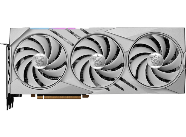 Видеокарта MSI PCI-Ex GeForce RTX 4080 Super 16G Gaming X Slim White 16GB GDDR6X (256bit) (2625/23000) (2 x HDMI, 2 x DisplayPort) (RTX 4080 SUPER 16G GAMING X SLIM WHITE)  Видеокарта MSI PCI-Ex GeForce RTX 4080 Super 16G Gaming X Slim White 16GB GDDR6X (256bit) (2625/23000) (2 x HDMI, 2 x DisplayPort) (RTX 4080 SUPER 16G GAMING X SLIM WHITE)