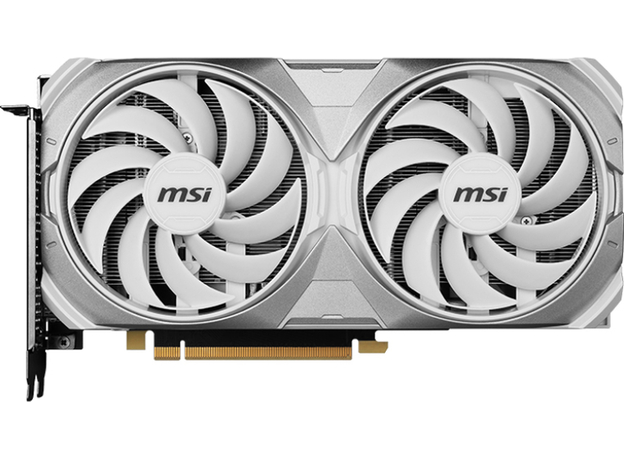 Видеокарта MSI PCI-Ex GeForce RTX 4070 Super 12G Ventus 2X White OC 12GB GDDR6X (192bit) (2520/21000) (HDMI, 3 x DisplayPort) (RTX 4070 SUPER 12G VENTUS 2X WHITE OC) 
