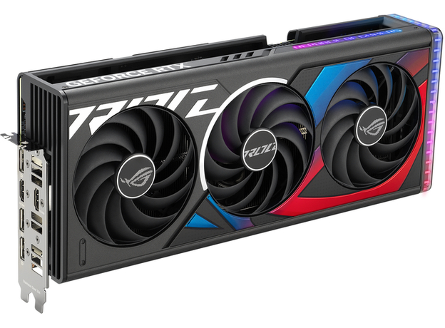 Видеокарта ASUS PCI-Ex GeForce RTX 4070 SUPER ROG Strix 12GB GDDR6X (192bit) (2670/21000) (2 x HDMI, 3 x DisplayPort) (ROG-STRIX-RTX4070S-12G-GAMING) - изображение 2 Видеокарта ASUS PCI-Ex GeForce RTX 4070 SUPER ROG Strix 12GB GDDR6X (192bit) (2670/21000) (2 x HDMI, 3 x DisplayPort) (ROG-STRIX-RTX4070S-12G-GAMING) - изображение 2