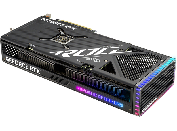 Видеокарта ASUS PCI-Ex GeForce RTX 4070 SUPER ROG Strix 12GB GDDR6X (192bit) (2670/21000) (2 x HDMI, 3 x DisplayPort) (ROG-STRIX-RTX4070S-12G-GAMING) - изображение 6 Видеокарта ASUS PCI-Ex GeForce RTX 4070 SUPER ROG Strix 12GB GDDR6X (192bit) (2670/21000) (2 x HDMI, 3 x DisplayPort) (ROG-STRIX-RTX4070S-12G-GAMING) - изображение 6