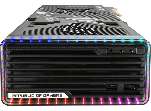 Видеокарта ASUS PCI-Ex GeForce RTX 4070 SUPER ROG Strix 12GB GDDR6X (192bit) (2670/21000) (2 x HDMI, 3 x DisplayPort) (ROG-STRIX-RTX4070S-12G-GAMING) - изображение 7 Видеокарта ASUS PCI-Ex GeForce RTX 4070 SUPER ROG Strix 12GB GDDR6X (192bit) (2670/21000) (2 x HDMI, 3 x DisplayPort) (ROG-STRIX-RTX4070S-12G-GAMING) - изображение 7
