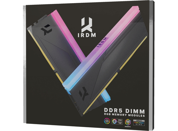 Оперативна пам'ять Goodram DDR5-6400 65536MB PC5-51200 (Kit of 2x32768) IRDM RGB (IRG-64D5L32/64GDC) - зображення 6 Оперативна пам'ять Goodram DDR5-6400 65536MB PC5-51200 (Kit of 2x32768) IRDM RGB (IRG-64D5L32/64GDC) - зображення 6