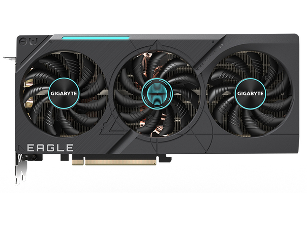 Відеокарта Gigabyte PCI-Ex GeForce RTX 4070 Ti Super Eagle OC 16G 16GB GDDR6X (256bit) (2640/21000) (HDMI, 3 x DisplayPort) (GV-N407TSEAGLE OC-16GD)  Відеокарта Gigabyte PCI-Ex GeForce RTX 4070 Ti Super Eagle OC 16G 16GB GDDR6X (256bit) (2640/21000) (HDMI, 3 x DisplayPort) (GV-N407TSEAGLE OC-16GD)