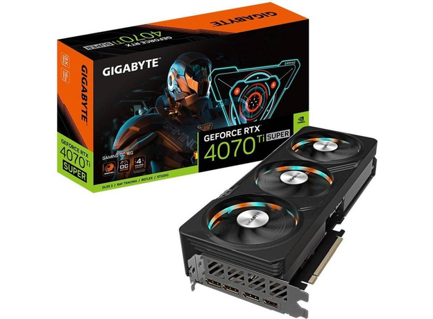 Відеокарта Gigabyte PCIe4.0 GeForce RTX 4070 Ti Super Gaming OC 16GB GDDR6X (256bit) (2655/21000) (HDMI, 3xDisplayPort) (GV-N407TSGAMING OC-16GD) - зображення 7 Відеокарта Gigabyte PCIe4.0 GeForce RTX 4070 Ti Super Gaming OC 16GB GDDR6X (256bit) (2655/21000) (HDMI, 3xDisplayPort) (GV-N407TSGAMING OC-16GD) - зображення 7