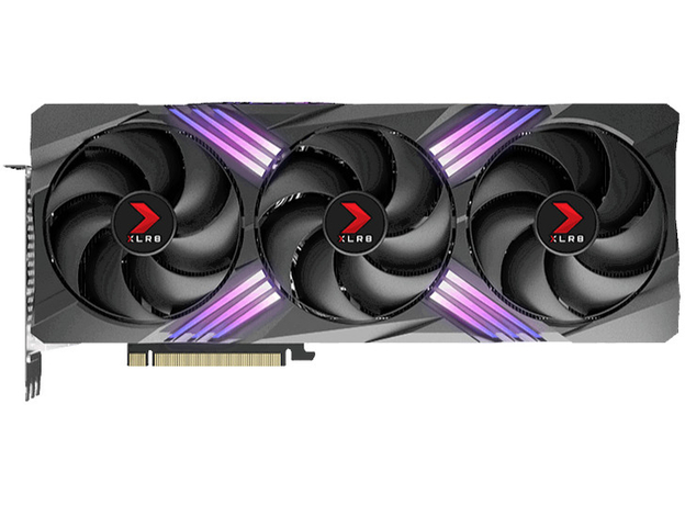 Видеокарта PNY PCI-Ex GeForce RTX 4070 Ti Super XLR8 Gaming VERTO EPIC-X RGB OC 16GB GDDR6X (256bit) (1 x HDMI, 3 x DisplayPort) (VCG4070TS16TFXXPB1-O) 