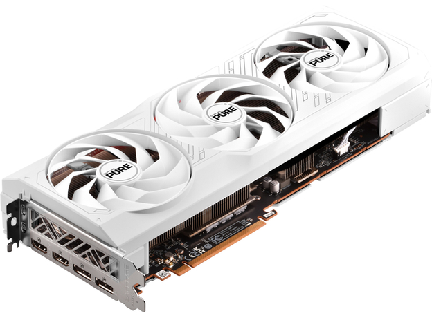 Видеокарта Sapphire PCI-Ex Radeon RX 7700 XT PURE GAMING OC 12GB GDDR6 (192bit) (2584/18000) (2 х HDMI, 2 x DisplayPort) (11335-03-20G) - изображение 2 Видеокарта Sapphire PCI-Ex Radeon RX 7700 XT PURE GAMING OC 12GB GDDR6 (192bit) (2584/18000) (2 х HDMI, 2 x DisplayPort) (11335-03-20G) - изображение 2