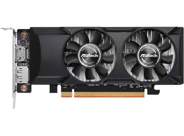 Видеокарта ASRock PCI-Ex Intel Arc A380 Low Profile 6GB GDDR6 (96bit) (2000/15500) (HDMI, DisplayPort) (A380 LP 6G) 