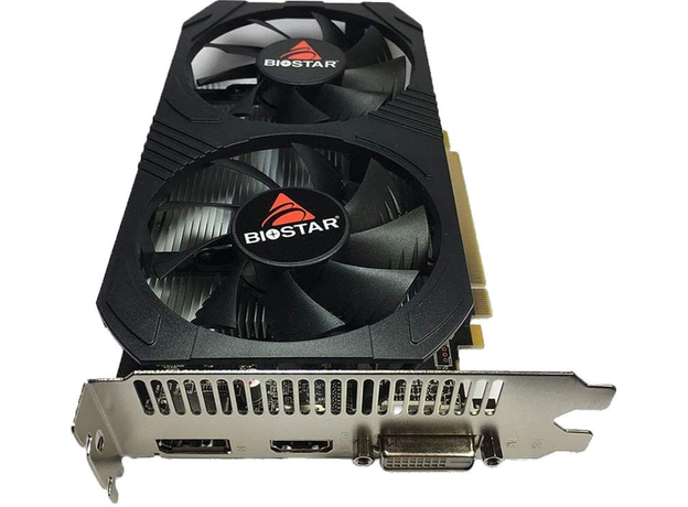 Biostar PCI-Ex Radeon RX 560 4GB GDDR5 (128bit) (1275/6000) (HDMI, DisplayPort, DVI) (VA5615RF41) - изображение 2 Biostar PCI-Ex Radeon RX 560 4GB GDDR5 (128bit) (1275/6000) (HDMI, DisplayPort, DVI) (VA5615RF41) - изображение 2