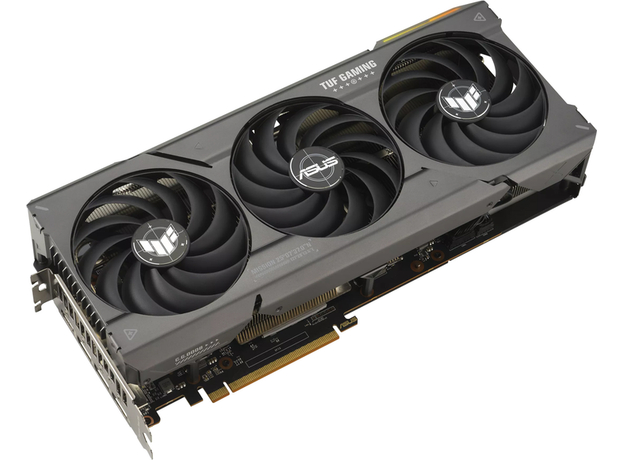 Відеокарта ASUS PCI-Ex Radeon RX 7700 XT TUF Gaming OC Edition 12GB GDDR6 (192bit) (2599/18000) (1 x HDMI, 3 x DisplayPort) (TUF-RX7700XT-O12G-GAMING) - зображення 2 Відеокарта ASUS PCI-Ex Radeon RX 7700 XT TUF Gaming OC Edition 12GB GDDR6 (192bit) (2599/18000) (1 x HDMI, 3 x DisplayPort) (TUF-RX7700XT-O12G-GAMING) - зображення 2