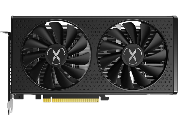 Видеокарта XFX PCI-Ex Radeon RX 7600 SPEEDSTER SWFT 210 Core Edition 8GB GDDR6 (128bit) (2655/18000) (HDMI, 3 x DisplayPort) (RX-76PSWFTFY)  Видеокарта XFX PCI-Ex Radeon RX 7600 SPEEDSTER SWFT 210 Core Edition 8GB GDDR6 (128bit) (2655/18000) (HDMI, 3 x DisplayPort) (RX-76PSWFTFY)