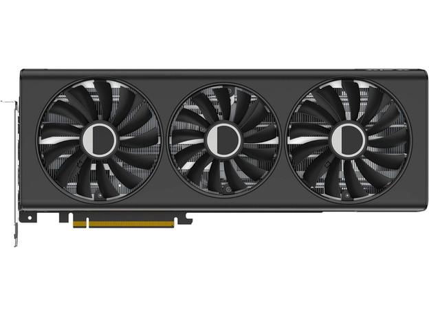 Видеокарта XFX PCI-Ex Radeon RX 7700 XT SPEEDSTER QICK 319 Black Edition 12GB GDDR6 (192bit) (2599/18000) (HDMI, 3 x DisplayPort) (RX-77TQICKB9)  Видеокарта XFX PCI-Ex Radeon RX 7700 XT SPEEDSTER QICK 319 Black Edition 12GB GDDR6 (192bit) (2599/18000) (HDMI, 3 x DisplayPort) (RX-77TQICKB9)
