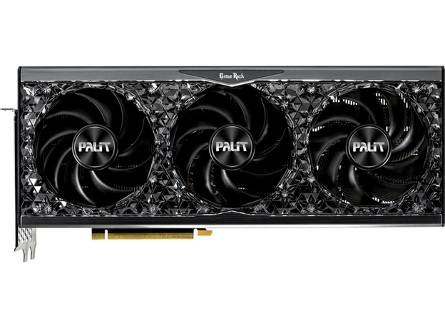 Відеокарта Palit PCI-Ex GeForce RTX 4070 Ti Super GameRock OmniBlack 16GB GDDR6X (256bit) (2610/21000) (1 x HDMI, 3 x DisplayPort) (NED47TS019T2-1020Q) 