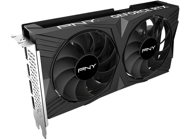 Видеокарта PNY PCI-Ex GeForce RTX 4060 VERTO Dual Fan 8GB GDDR6 (128bit) (2460/17000) (1 x HDMI, 3 x DisplayPort) (VCG40608DFXPB1) - изображение 2 Видеокарта PNY PCI-Ex GeForce RTX 4060 VERTO Dual Fan 8GB GDDR6 (128bit) (2460/17000) (1 x HDMI, 3 x DisplayPort) (VCG40608DFXPB1) - изображение 2