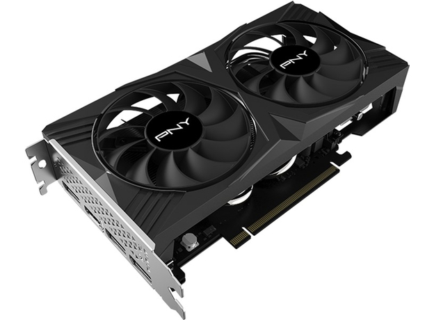 Видеокарта PNY PCI-Ex GeForce RTX 4060 VERTO Dual Fan 8GB GDDR6 (128bit) (2460/17000) (1 x HDMI, 3 x DisplayPort) (VCG40608DFXPB1) - изображение 6 Видеокарта PNY PCI-Ex GeForce RTX 4060 VERTO Dual Fan 8GB GDDR6 (128bit) (2460/17000) (1 x HDMI, 3 x DisplayPort) (VCG40608DFXPB1) - изображение 6