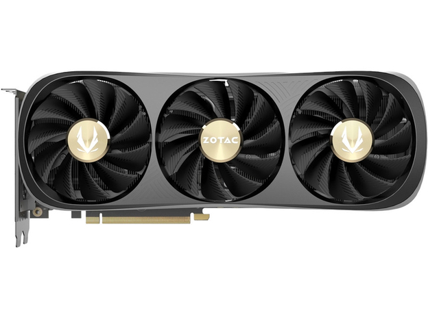 Видеокарта Zotac PCI-Ex GeForce RTX 4070 SUPER 12GB GDDR6 Trinity OC Black Edition (256bit) (2520/22400) (1 x HDMI, 3 x DisplayPort) (ZT-D40720J-10P) 
