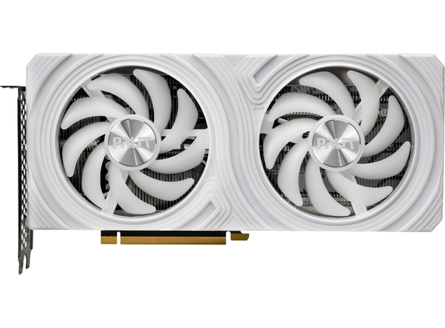 Видеокарта Palit PCI-Ex GeForce RTX 4060 Ti 8GB GDDR6 (128bit) (2535/18000) (1 x HDMI, 3 x DisplayPort) White (NE6406T019P1-1048L) 