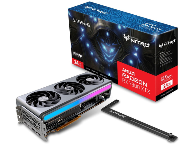 Sapphire PCI-Ex Radeon RX 7900 XTX 24GB GDDR6 (384bit) (2680/2500) (1 x HDMI, 2 x DisplayPort, 1 x USB Type-C) (11322-01-40G) - изображение 6