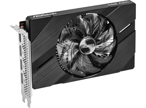 Asrock PCI-Ex Arc A380 6GB GDDR6 (96bit) (2250/15500) (1 x HDMI, 3 x DisplayPort) (A380 CLI 6GO) - изображение 2 Asrock PCI-Ex Arc A380 6GB GDDR6 (96bit) (2250/15500) (1 x HDMI, 3 x DisplayPort) (A380 CLI 6GO) - изображение 2