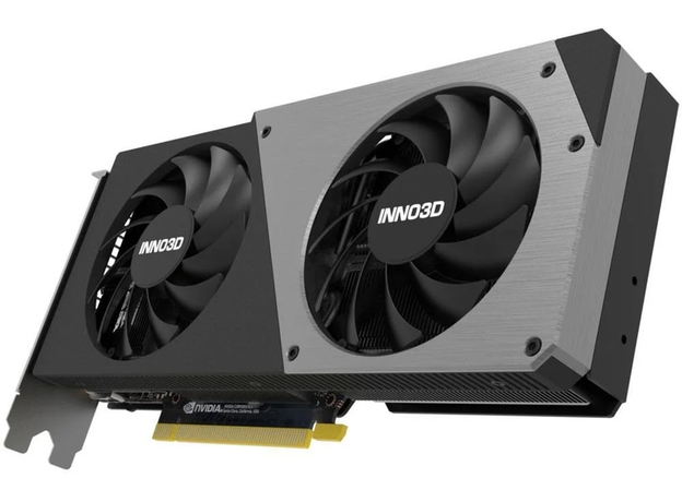 INNO3D PCI-Ex GeForce RTX 4060 Ti Twin X2 8GB GDDR6 (128bit) (2535/18000) (1 х HDMI, 3 x DisplayPort) (N406T2-08D6-171153N) - изображение 3 INNO3D PCI-Ex GeForce RTX 4060 Ti Twin X2 8GB GDDR6 (128bit) (2535/18000) (1 х HDMI, 3 x DisplayPort) (N406T2-08D6-171153N) - изображение 3