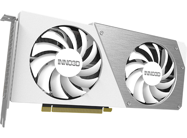INNO3D PCI-Ex GeForce RTX 4060 Ti Twin X2 OC White 8GB GDDR6 (128bit) (2565/18000) (1 х HDMI, 3 x DisplayPort) (N406T2-08D6X-171153W) - изображение 3 INNO3D PCI-Ex GeForce RTX 4060 Ti Twin X2 OC White 8GB GDDR6 (128bit) (2565/18000) (1 х HDMI, 3 x DisplayPort) (N406T2-08D6X-171153W) - изображение 3