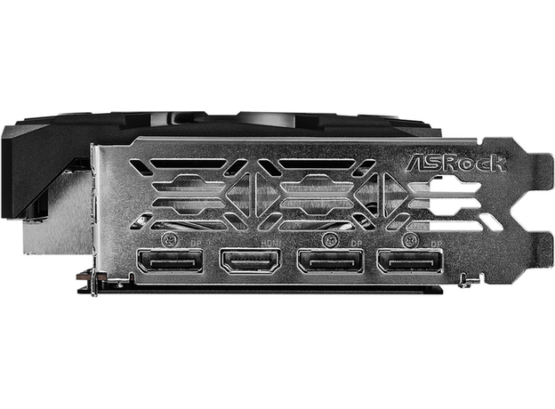 ASRock PCI-Ex Radeon RX 7600 Phantom Gaming OC 8GB GDDR6 (128bit) (2755/18000) (1 x HDMI, 3 x DisplayPort) (RX7600 PG 8GO) - изображение 5 ASRock PCI-Ex Radeon RX 7600 Phantom Gaming OC 8GB GDDR6 (128bit) (2755/18000) (1 x HDMI, 3 x DisplayPort) (RX7600 PG 8GO) - изображение 5