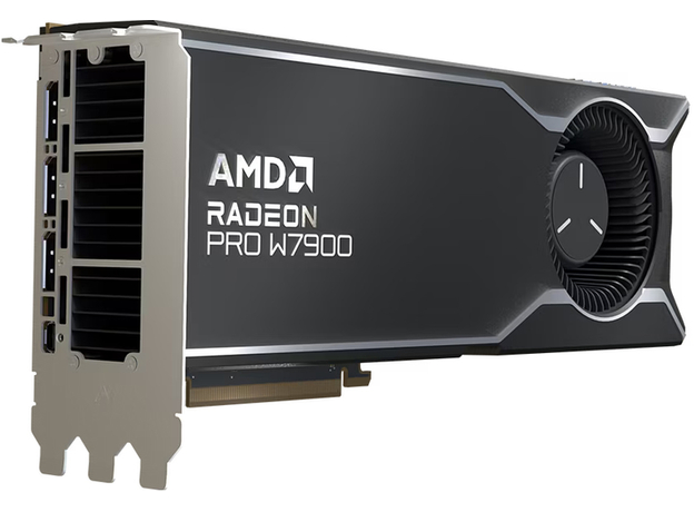 AMD PCI-Ex Radeon Pro W7900 48Gb GDDR6 (384bit) (3 x DisplayPort, 1 x miniDisplayPort) (100-300000074) - изображение 2 AMD PCI-Ex Radeon Pro W7900 48Gb GDDR6 (384bit) (3 x DisplayPort, 1 x miniDisplayPort) (100-300000074) - изображение 2