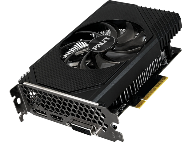 Palit PCI-Ex GeForce RTX 3050 StormX 8GB GDDR6 (128bit) (1552/14000) (1 x DisplayPort, 1 x HDMI, 1 x DVI) (NE63050018P1-1070F) - изображение 2 Palit PCI-Ex GeForce RTX 3050 StormX 8GB GDDR6 (128bit) (1552/14000) (1 x DisplayPort, 1 x HDMI, 1 x DVI) (NE63050018P1-1070F) - изображение 2