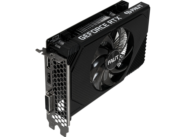 Palit PCI-Ex GeForce RTX 3050 StormX 8GB GDDR6 (128bit) (1552/14000) (1 x DisplayPort, 1 x HDMI, 1 x DVI) (NE63050018P1-1070F) - изображение 3 Palit PCI-Ex GeForce RTX 3050 StormX 8GB GDDR6 (128bit) (1552/14000) (1 x DisplayPort, 1 x HDMI, 1 x DVI) (NE63050018P1-1070F) - изображение 3
