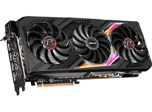 Відеокарта ASRock PCI-Ex Radeon RX 7900 XTX Phantom Gaming OC 24GB GDDR6 (384bit) (2615/20000) (HDMI, 3 x DisplayPort) (RX7900XTX PG 24GO) - зображення 2 Відеокарта ASRock PCI-Ex Radeon RX 7900 XTX Phantom Gaming OC 24GB GDDR6 (384bit) (2615/20000) (HDMI, 3 x DisplayPort) (RX7900XTX PG 24GO) - зображення 2