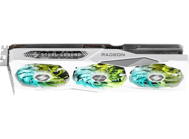 Відеокарта ASRock PCI-Ex Radeon RX 7600 Steel Legend OC 8GB GDDR6 (128bit) (2725/18000) (1 x HDMI, 3 x DisplayPort) (RX7600 SL 8GO) - зображення 4 Відеокарта ASRock PCI-Ex Radeon RX 7600 Steel Legend OC 8GB GDDR6 (128bit) (2725/18000) (1 x HDMI, 3 x DisplayPort) (RX7600 SL 8GO) - зображення 4