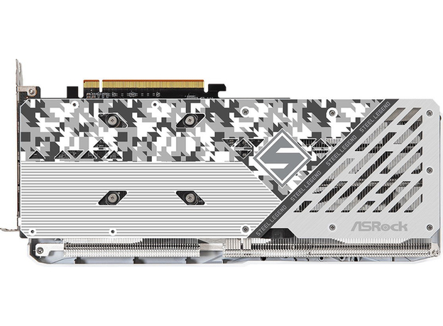 Відеокарта ASRock PCI-Ex Radeon RX 7600 Steel Legend OC 8GB GDDR6 (128bit) (2725/18000) (1 x HDMI, 3 x DisplayPort) (RX7600 SL 8GO) - зображення 5 Відеокарта ASRock PCI-Ex Radeon RX 7600 Steel Legend OC 8GB GDDR6 (128bit) (2725/18000) (1 x HDMI, 3 x DisplayPort) (RX7600 SL 8GO) - зображення 5